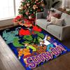 SCOOBY-DOO Carpet, Non-slip Office Chair Rug, Digital Print Home Area Rug, Unique Festival Decorations