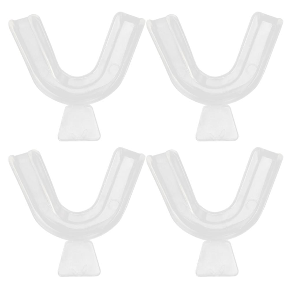 20-2pcs Soft Silicone Tooth Orthodontic Braces Set Mouth Guard Protector Dental Teeth Whitening Trays Retainer Oral Hygiene Care