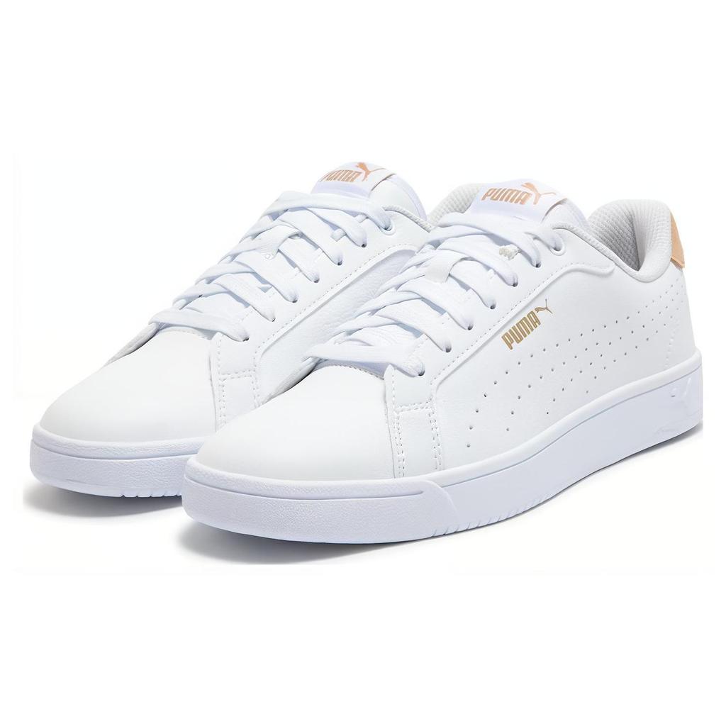 PUMA Grounded Perf Casual Lightweight Comfortable Low-Top Sneakers Unisex sneakers White 398418-04