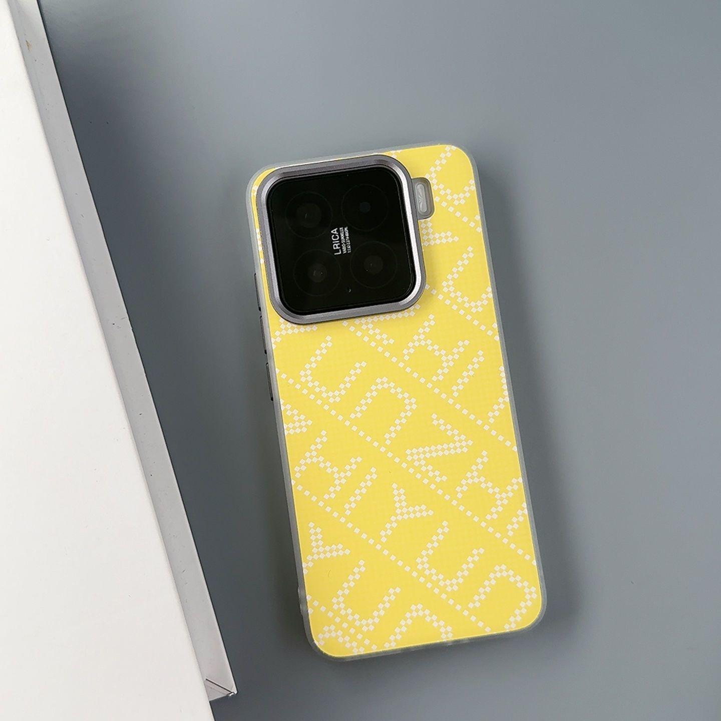 

Чехол для мобильного телефона Xiaomi Mi 15 Бронзовые буквы Магнитная адсорбция MagSafe Xiaomi15Pro Улучшенный сенсорный силиконовый матовый Mi 14 Pro