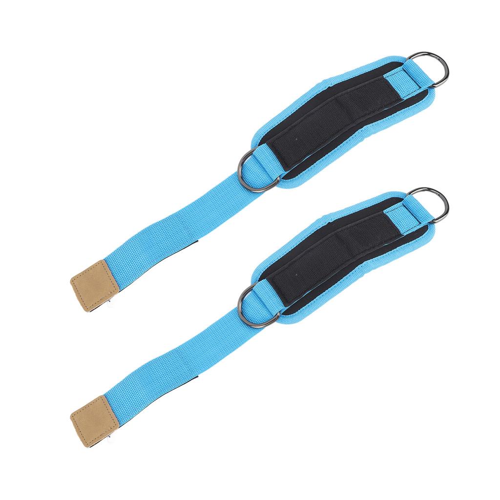 2PCS Ankle Strap for Cable Machine Kickbacks Iron D   Gym Ankle Cuff for Fitness Workout