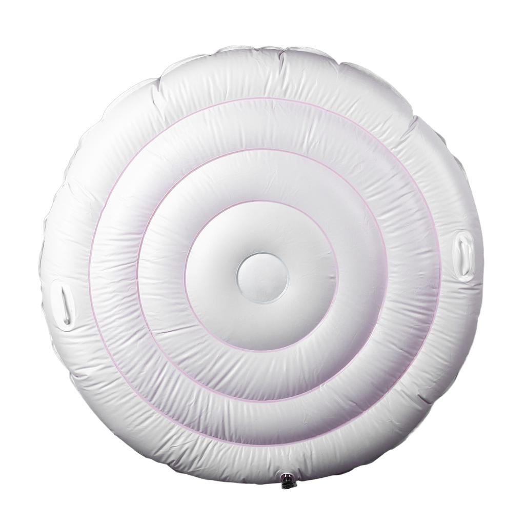 Inflatable Hot Tub Cover Energy Saving Foldable Round Protective Rain Overflow Cover for Spa Hot