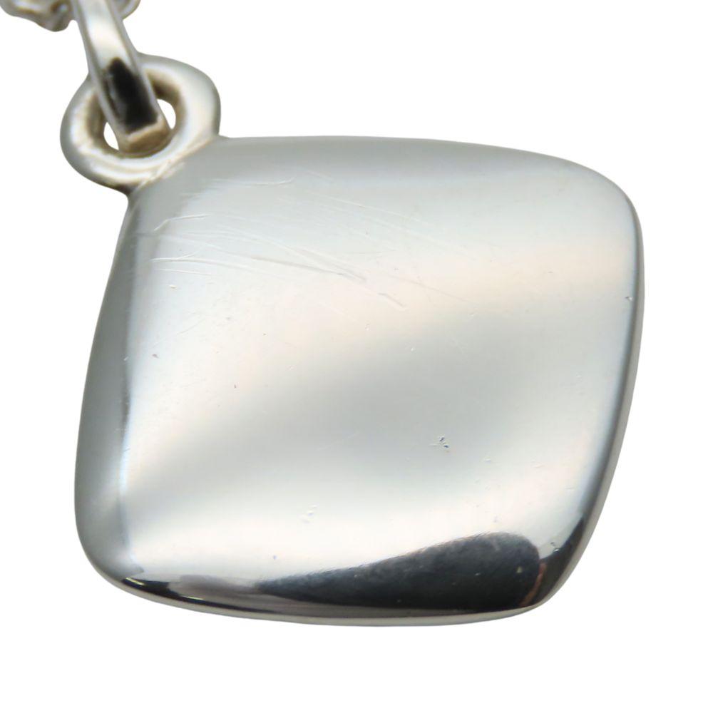 Used TIFFANY&Co. Necklace 1837 Montage Cushion Silver925 5.5g Silver Accessories