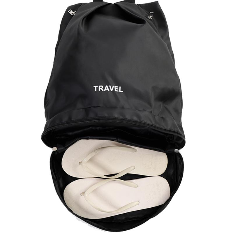 Wasserdichter Rucksack mit separatem Nass- und Trockenfach, Schwimm-Gymnastik-Strandtasche mit Schuhfach, Großer Reiserucksack für Sport Badebekleidung Nassbeutel