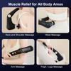Shoulder Massage Muscle Massage Gun Electric Fascia Massage Machine High Frequency Back Waist Body Massage with Extended Handle