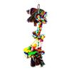 Colorful Cotton Rope Bird Hanging Toy Bite Resistant Cotton Rope Bird Toy For Medium Parrots