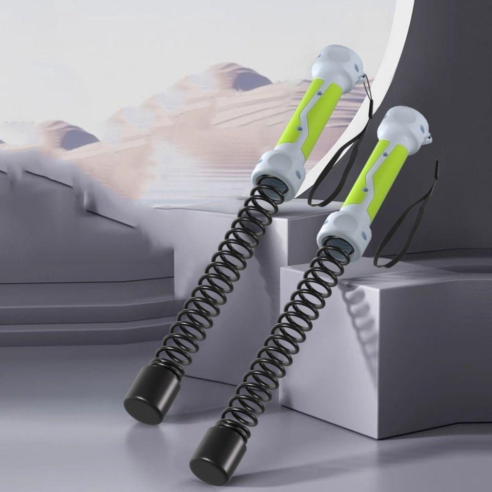 1 pair Stainless Steel Gym Battle Rope Replacement Spring Arm Strength Rope  Exercises Expander