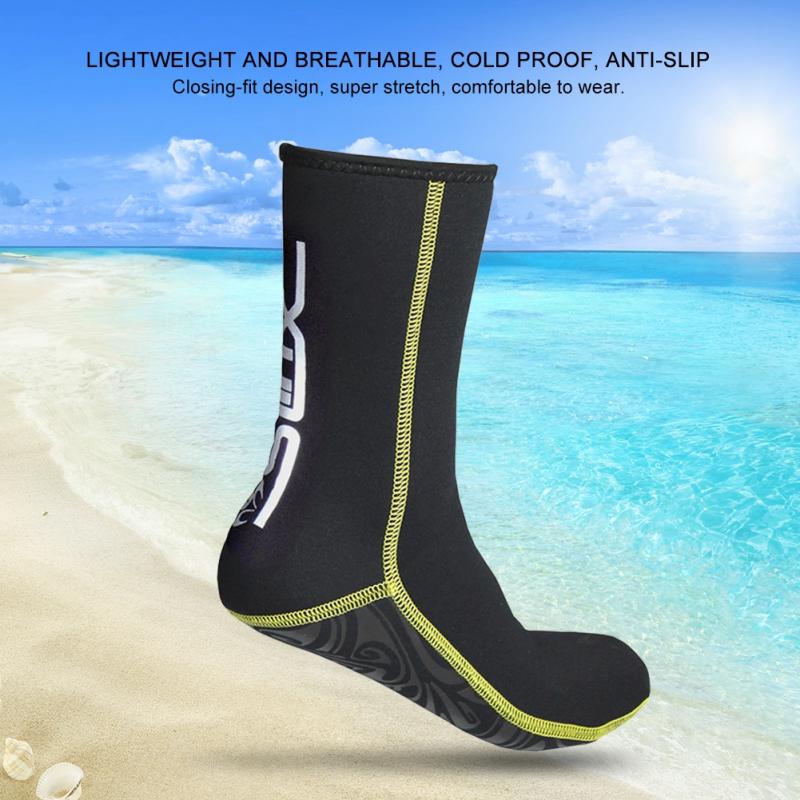 Buy SLINX 3mm Neoprene Scuba Diving Socks Surfing Snorkeling Sock Water
