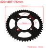 420-37T/41T/42T/48T/50T/60T Teeth Motorcycle Sprocket Rear Back Sprocket For110cc 125cc 140cc Dirt Pit Bike ATV Quad Buggy Kart