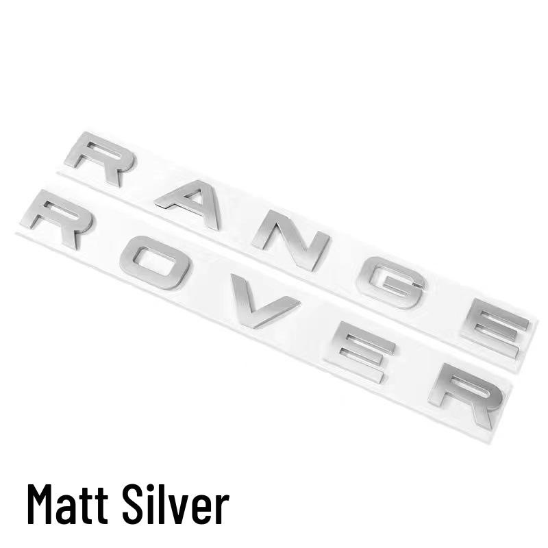 Land Rover Range Rover Evoque Executive Sport Logo Stickers - Voor & Achter