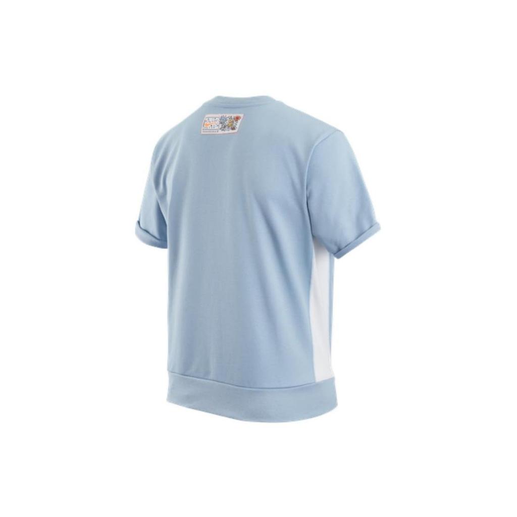 Nike T Shirts Men's Blue Crew Neck Moderate Straight Fit DV3201-425