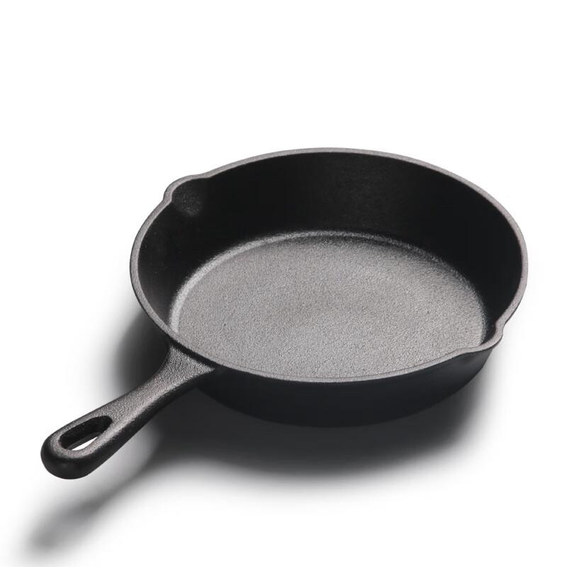 ZISIZ Cast Iron Frying Pan Set