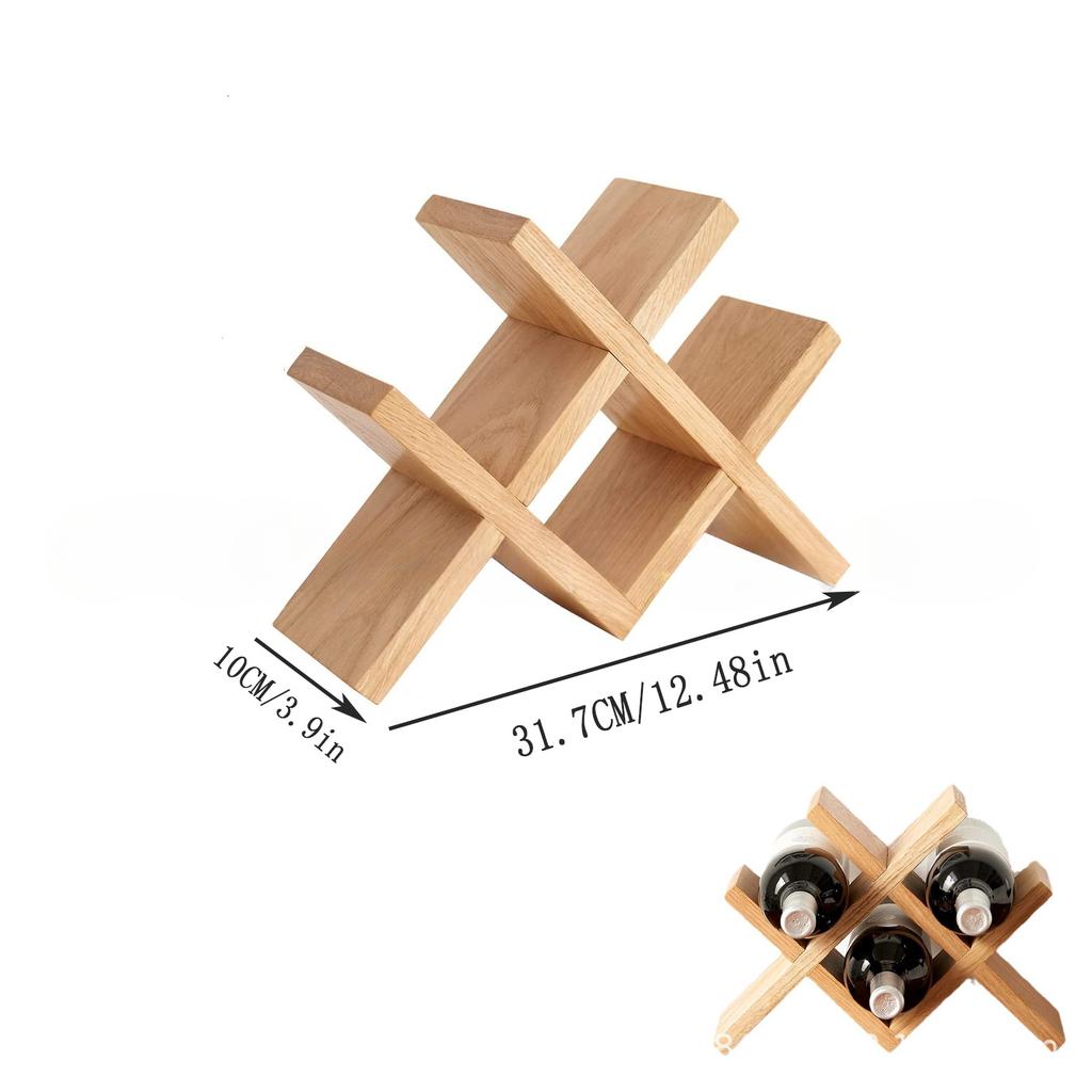 Dollhouse Accessories Miniature Wooden Wine Bottle Holder Mini Showcase Model Toy For Doll House Decoration