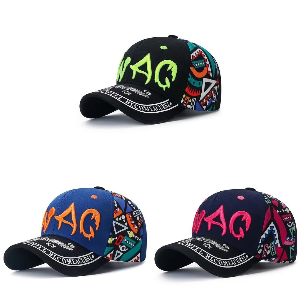 Letters Swag Embroidered Baseball Cap Uv Protection Outdoor Use Fashion Hat