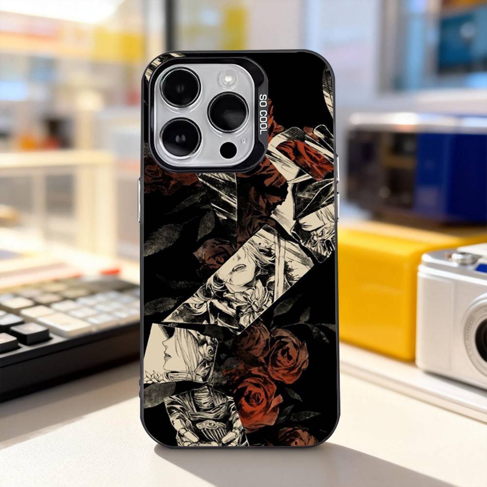 Comics Vampire H-Hunter D Phone Case For iPhone 11,12,13,14,15,16,17,Pro,Max,Plus,E,Air,Mini IMD Matte Black