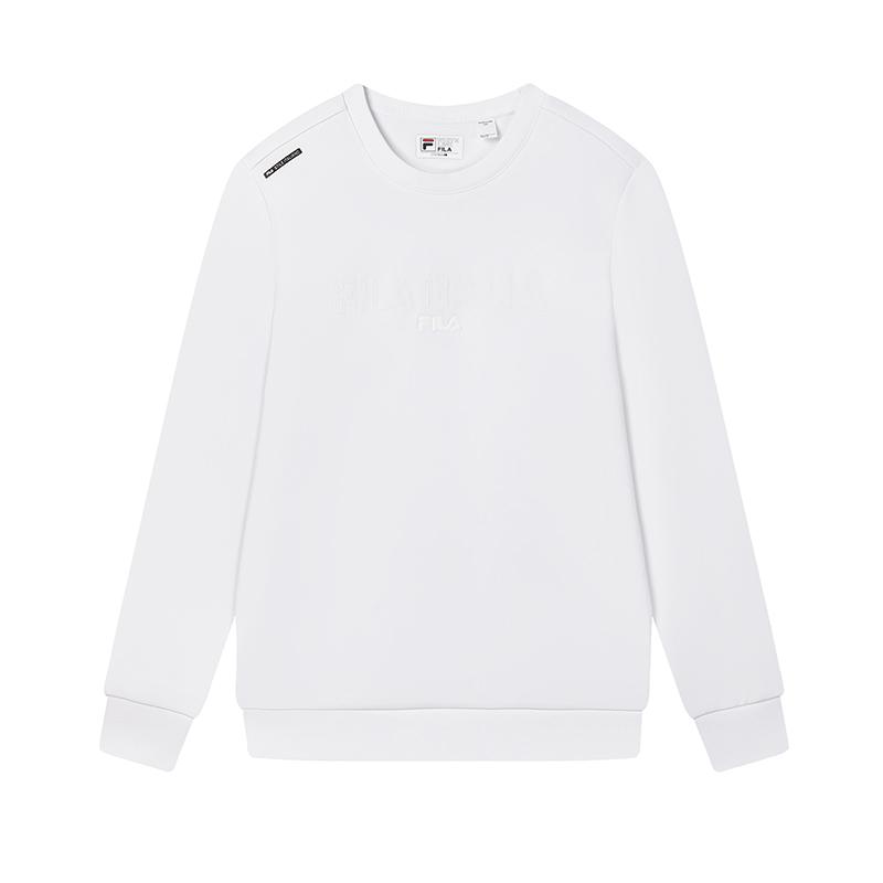 

New FILA Lifestyle Sweatshirt Men s Standard White F11M443208FWT 185/104A/XXL