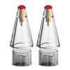Replacement Flocked Pencil Tips for Apple Pencil 1 2 Pro Tablet Stylus Soft Mute Pen Nib Wear-Resistant for IPad Pencil Stylus