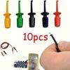 10Pcs Single Test Test Probe Small Crocodile Clip High Quality Test Hook Clip  Electronic Testing