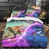 Spiel Ratchet Clank Rift Apart 3D Gedruckter Bettbezug Kissenbezug Bettwäsche-Set Full Queen King Size Für Schlafzimmer-Dekoration