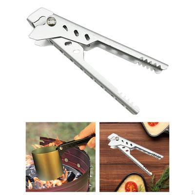 Dish Gripper Bowl Clip Kitchen Essential Metal Camping Pot Tong Pizza Pan Retriever for BBQ