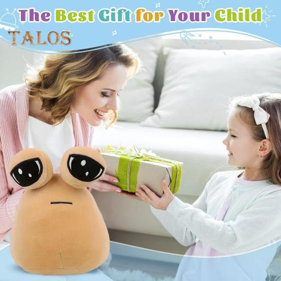 Alien-Plüschtier, süße Alien-Figur, Puppe, pädagogischer Begleiter, Geburtstagsgeschenke für Kinder, Erwachsene, Fans