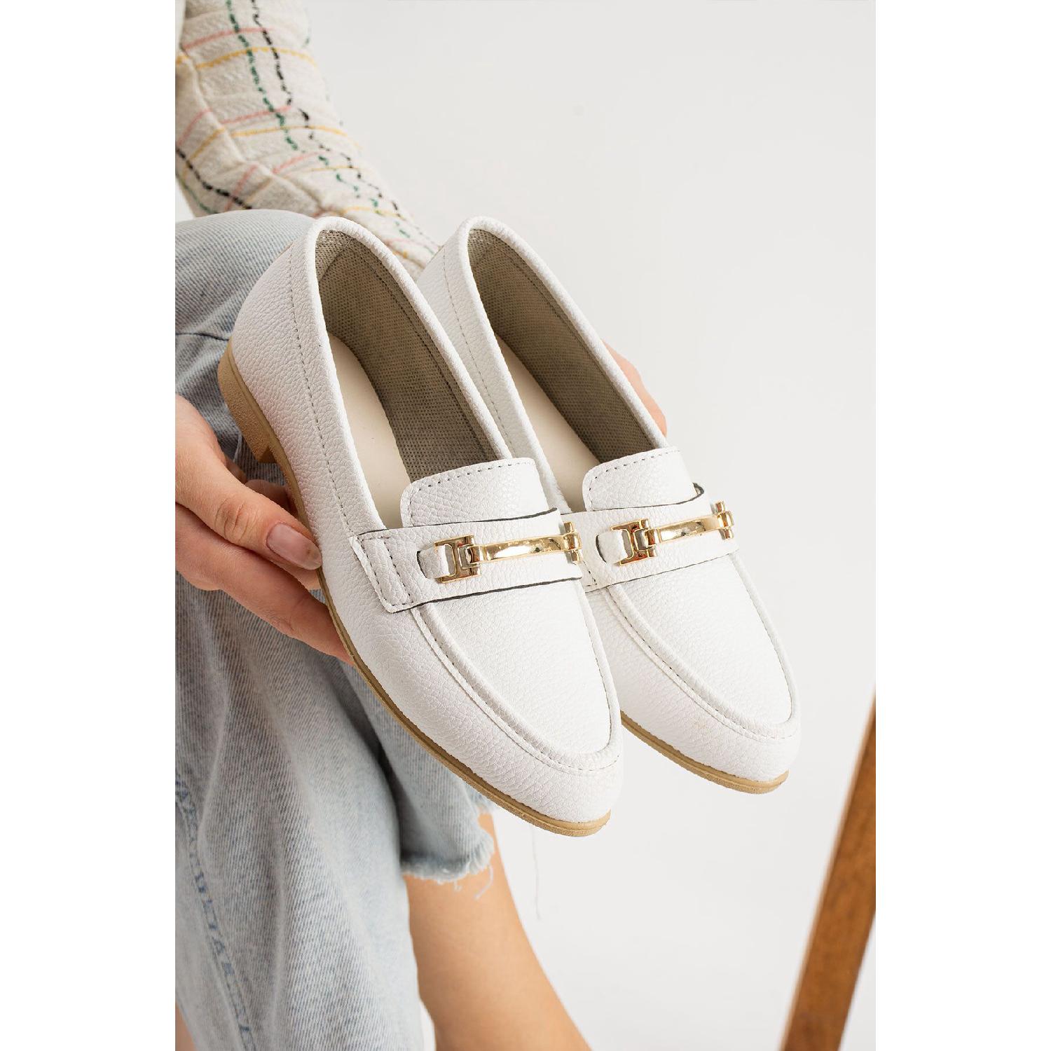 

Woman Babet Boka Detailed Stylish Casual Orthopedic Daily Shoes 37 вершковий