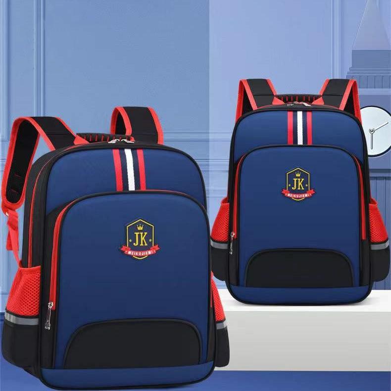 

Рюкзак Защита позвоночника Легкий Девочки Мальчики Школьная сумка для детского сада Подростки Дети Школьный ранец Начальные подростковые рюкзаки S синий