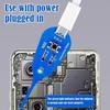 Type-C Powered High Precision Mainboard Coil Testing Tool Fast Inductance Fault Detection Diagnosis Mini Inductor Tester