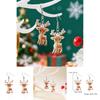 Festive Reindeer Acrylic Earrings For Women With Unique Geometric Style And Christmas Vibe