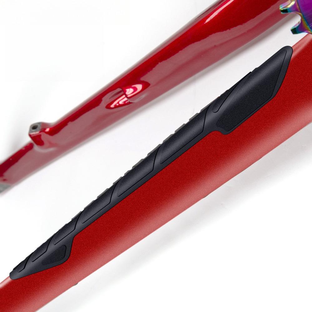 1PC Bike Chain Guard Sticker - PVC Oil-Proof & Anti-Scratch Film for MTB/Road Bicycle, Tool-Free Install(Universal Fit)