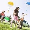DFsucces Mini Parachute, Hand-Thrown Toy, Outdoor Play, Flying Toy, Popular Children's Day Gift (Set of 6)