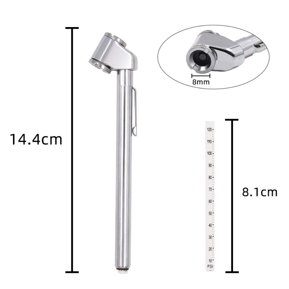 Universal For Car Vehicle Tire Air Pressure Test Meter Tire Barometer Pen Shape Tyre Pressure Gauge