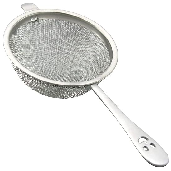 Shimomura Kihan Tea Strainer [Made in Japan] Stainless Steel, Dishwasher Safe, Double Mesh, Durable, B00H38SDV0