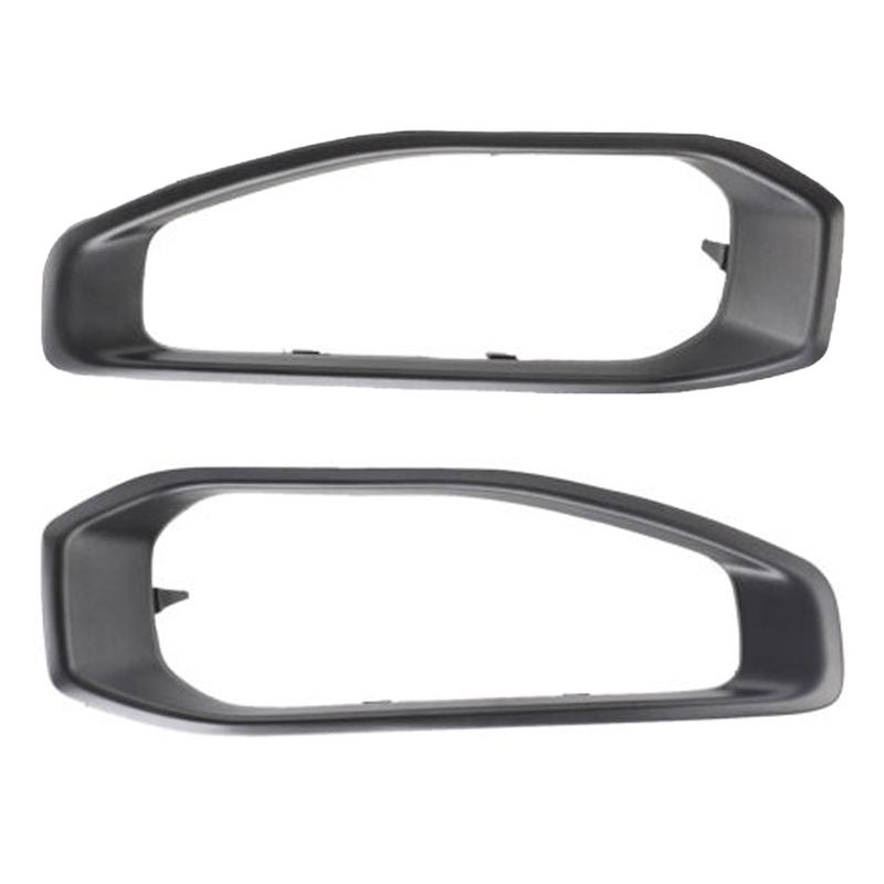 1pc Car Front Fog Light Trim Bezel Left/Right For Jeep Wrangler JL GLADIATOR 2018 2019 2020 2021 2022 2023 6BU59TZZAA 6BU58TZZAA