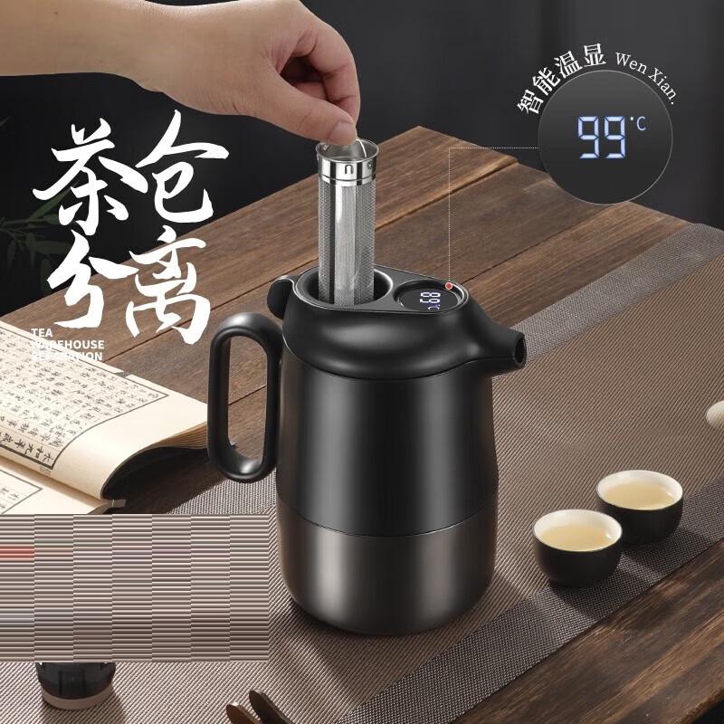 BURNELL 1600ml Thermal Tea Pot with Temperature Display