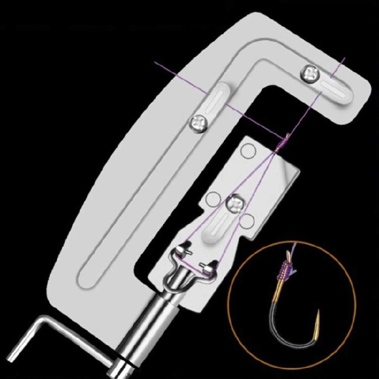 Fishing Hook Tyer Knot Machine Tying Device Fishing Line Tyer Knotting Tools