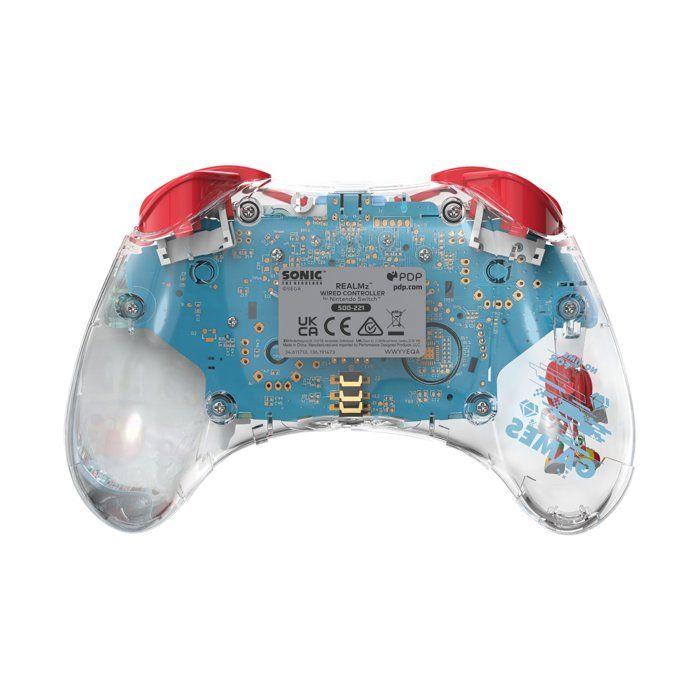 Manette filaire pour Nintendo Switch™ - PDP - Realmz Knuckles - Éclairage LED