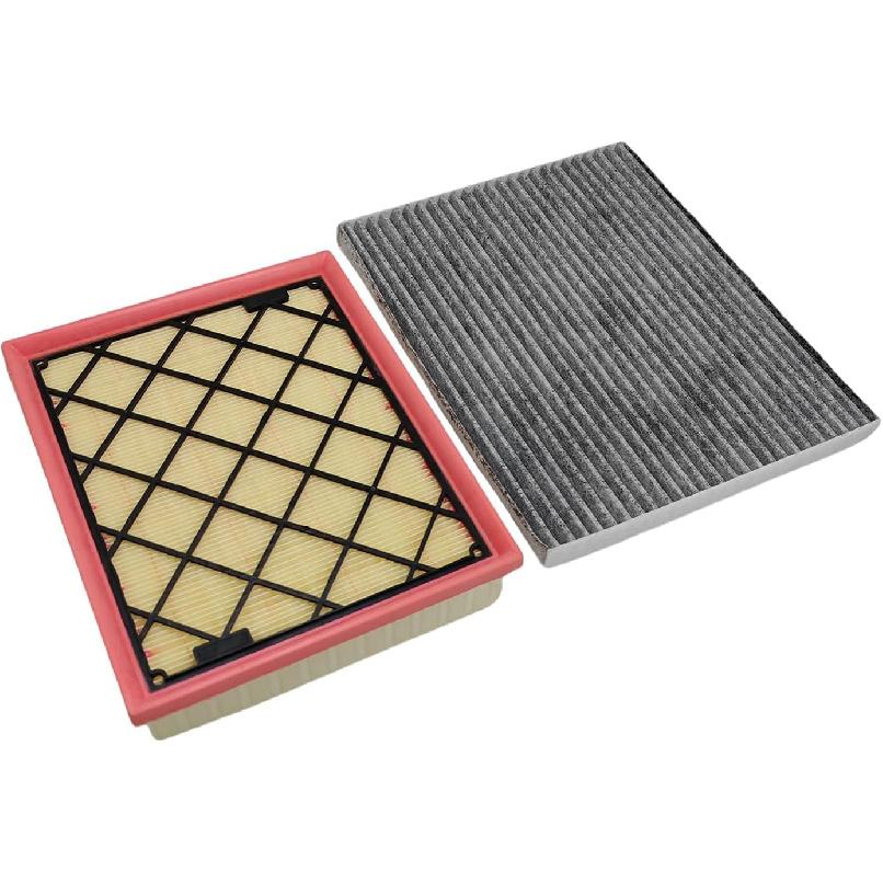 Engine & Cabin Air Filter Fit for Ford Edge Fusion Lincoln Continental MKX MKZ Nautilus, Replace DS7Z9601A DS7Z9601D DG9Z19N619A
