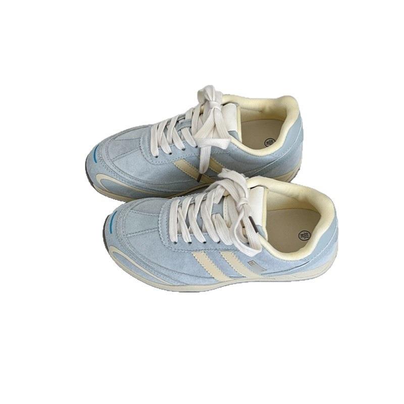 Autumn Light Color Matching and Thin Women's New Casual Wear Sports Shoes Soft Sole Comfortable Running Shoes