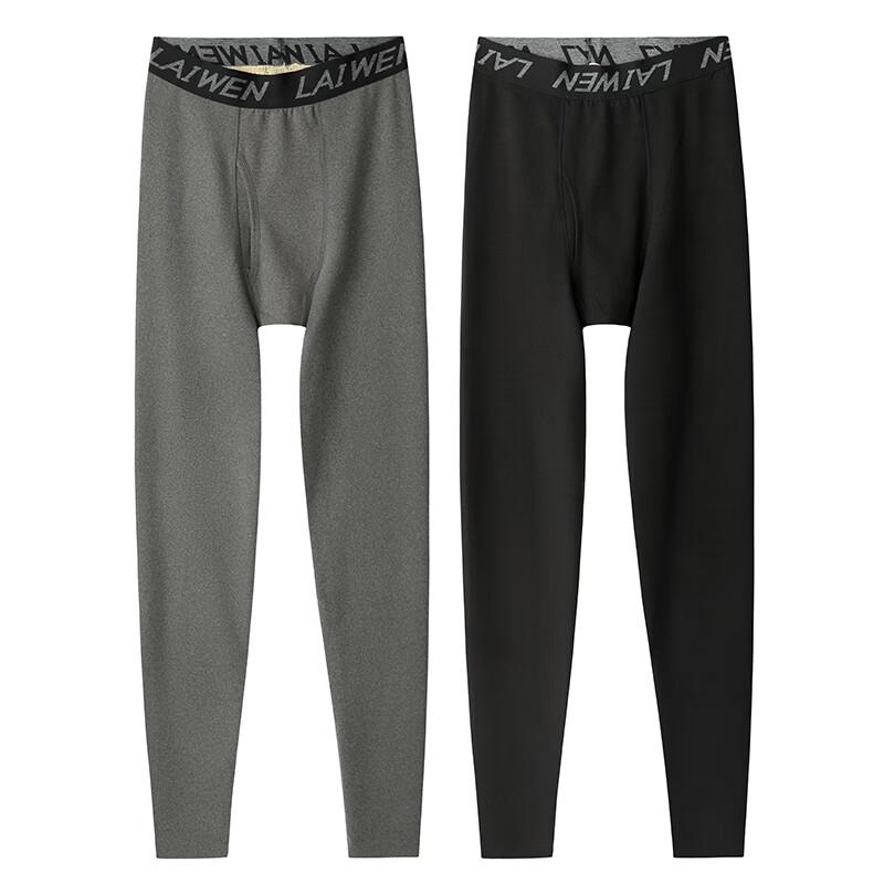 Men's Plus Size Fleece Lined Thermal Underwear Set