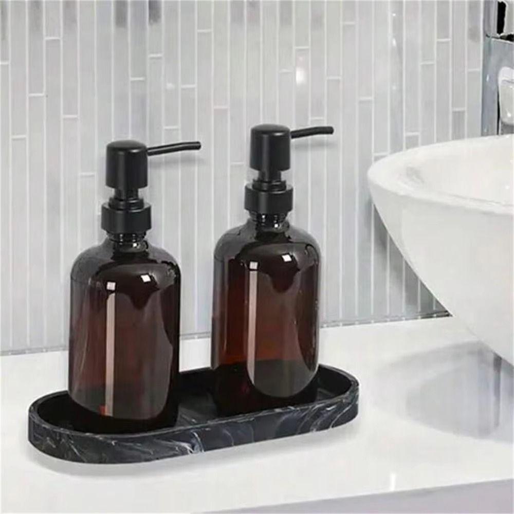 Oval Silicone Storage Tray Shatterproof Thickened Soap Tray Waterproof Jewelry Storage Box