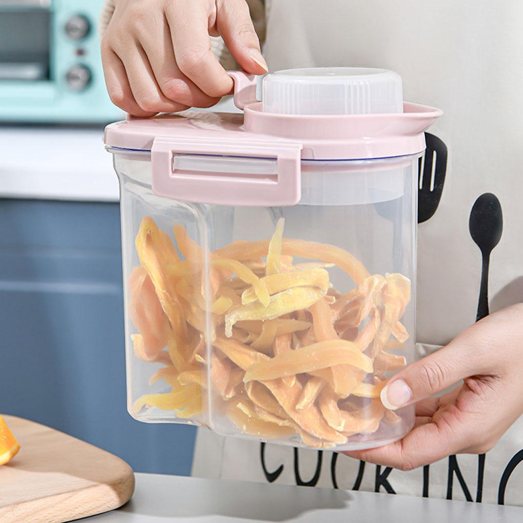 Thoughtful Dry Food Storage Container Easy Access Cereal Storage Container For Kitchen Food Grade PP