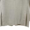 Lanvin Check Pattern Long Sleeve Tailored Jacket R46-44 Beige Men's Used