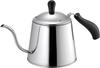 [Online Exclusive] Pearl Metal Coffee Drip Pot Kettle 1.1L IH Compatible Stainless Steel Satin Finish AZ-7149
