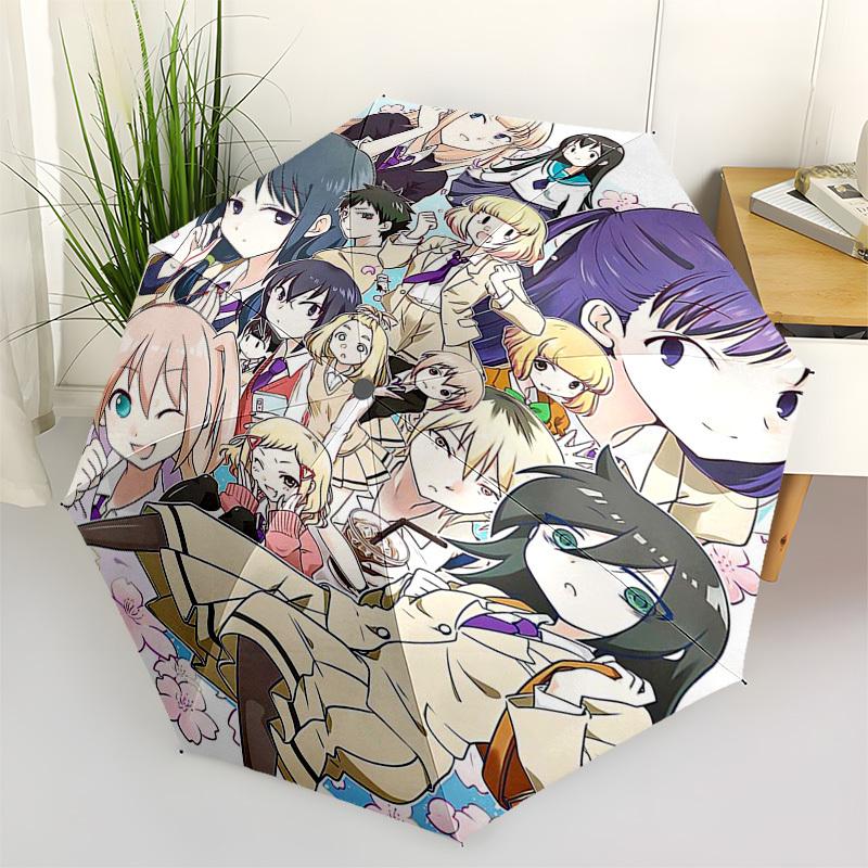 

1pc Outdoor Umbrella with Anime Characters | Automatic Opening & Closing | Portable 3-Fold Design | 8-Rib Iron Frame | Perfect Gift for Fans, Tra