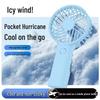 Portable USB Rechargeable Pink Mini Fan for Phones