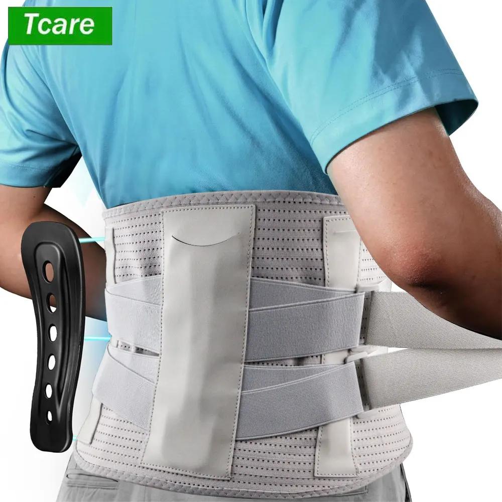 Adjustable Back Brace Lumbar Support Belt With Breathable Mesh For Herniated Disc Sciatica Scoliosis Pain Relief