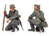Tamiya Military Miniature Series 371 German Infantry Period Plastic Model Kit 35371 1/35 No. Set, Mid-War