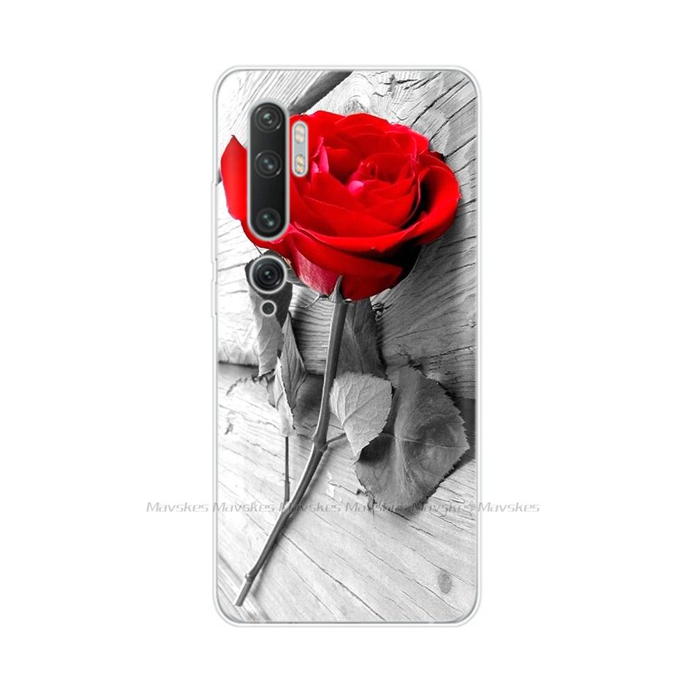 Case for Xiaomi Mi Note 10 Pro Case Soft TPU Silicon Cover for Xiomi Mi Note 10 Note10 Pro Case Coque Bumper Shockproof Shell