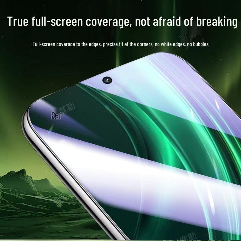 Realme 13/13 Pro Anti-Blue Light HD Tempered Glass Screen Protector, Realme 15T Full Screen Coverage.